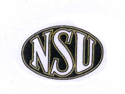 NSU: "NSU" (oval) 