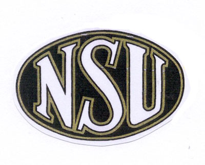 NSU: "NSU" (oval) 