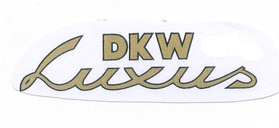 Zweirad Union: "DKW Luxus" 