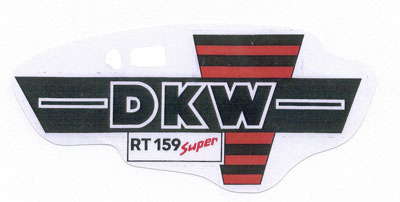 Zweirad Union: "DKW RT 159 Super" "RT 139" 